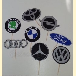 Smeigtukai "Mašinų logo"